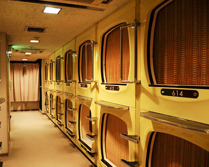 Capsule Hotel, Tokyo 2