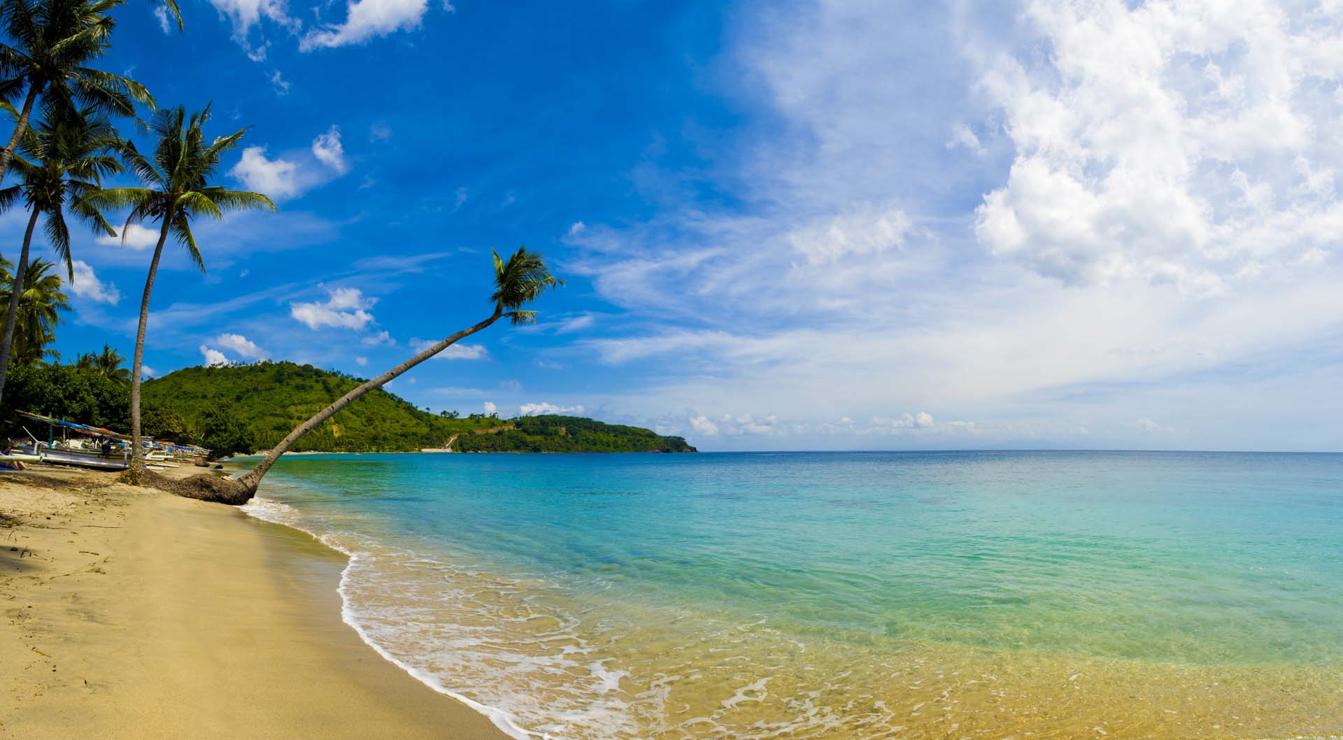 Indonesia beach, Lombok, tropical Nippah Beach, by panoramic photographer and travel photographer Matthew Williams-Ellis