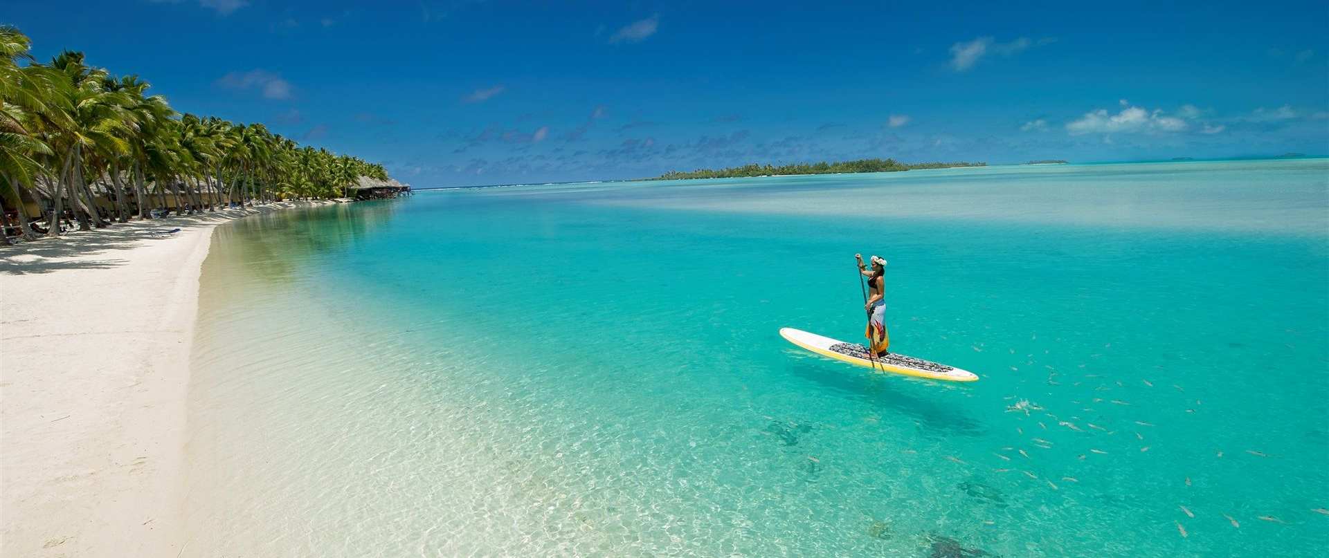 Clearest beaches Cook Island