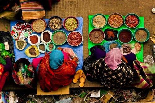 Indian Bazaars - Ima Keithel