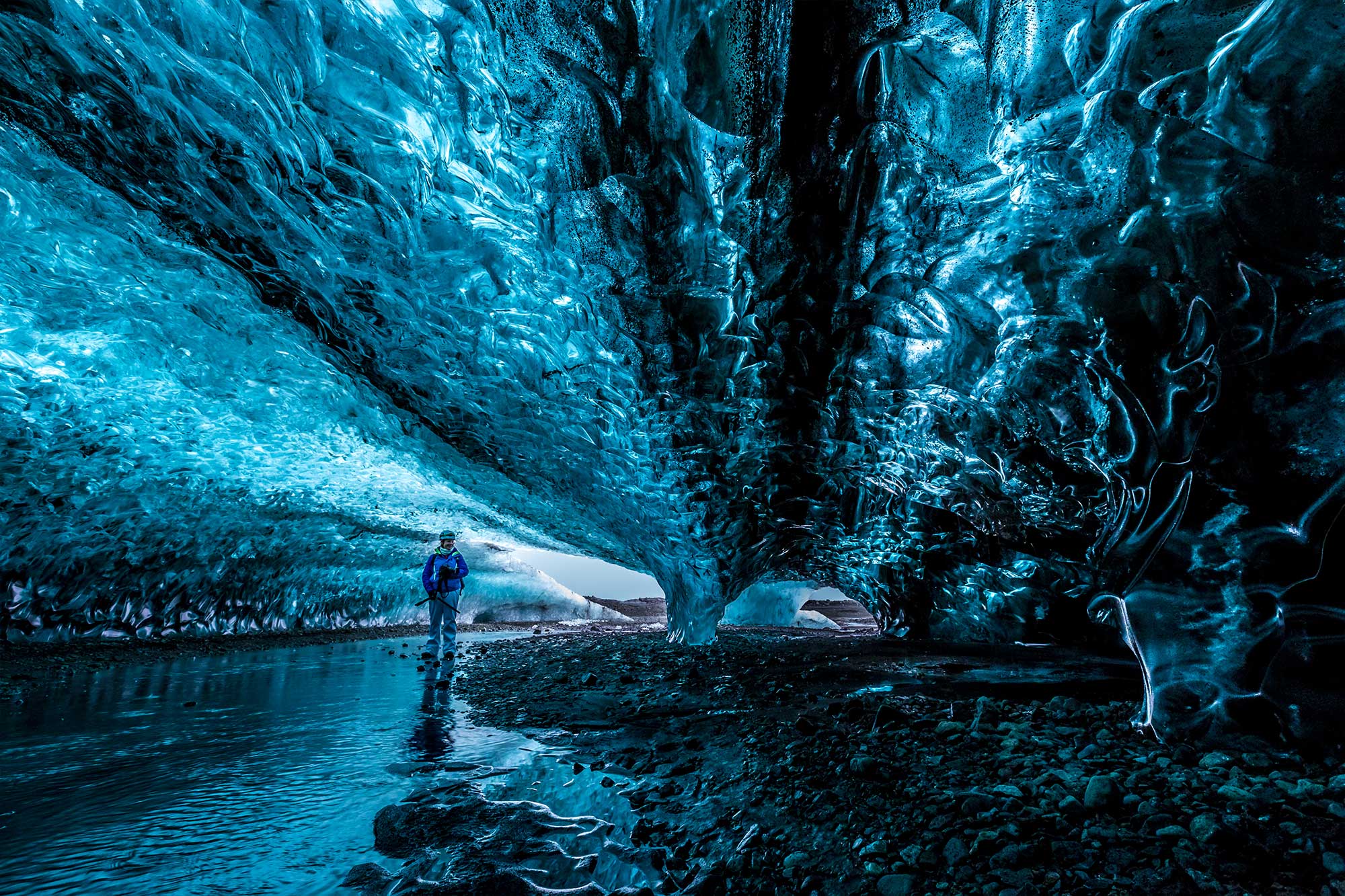 Vatnajokull Glacier Cave, Iceland