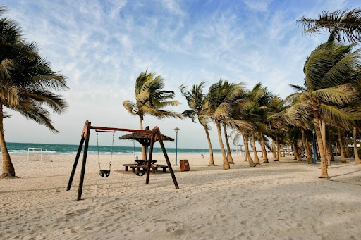 AL Mamzar Beach -  - best beaches in Dubai