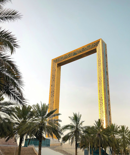 Dubai Frame, Largest frame in the world. This is one of the best places to visit in Dubai