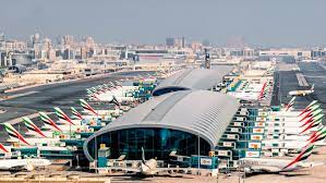Dubai Airport in UAE